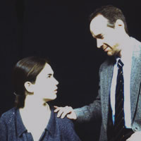 Professor meets student